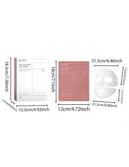 MASCARILLA FACTIAL BIO-COLAGENO (1.5€ UNIDAD) PACK 4 EELHOE