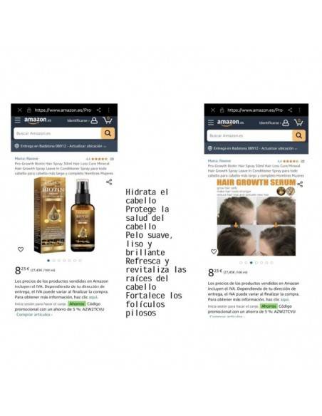 SERUM PARA EL CRECIMIENTO DEL CABELLO 30ML - EELHOE