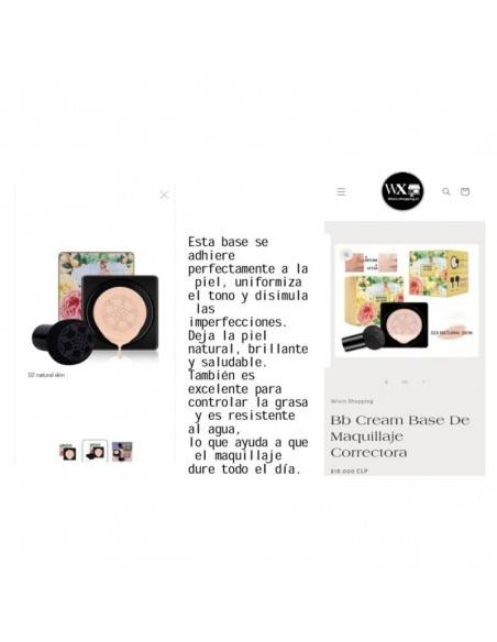 BASE DE MAQUILLAJE BB PEONIA CORRECTORA Nº2 13GR - TUZ