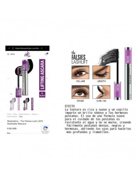 MASCARA VOLUME WATERPROOF 10GR - TUZ