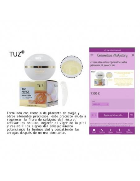 CREMA FACIAL ULTRA REPARADORA CON PLACENTA DE OVEJA 50GR - TUZ