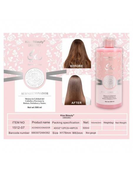 ACONDICIONADOR PARA CABELLO ESENCIA ARABE 500ML - KISS BEAUTY