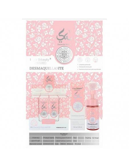 DESMAQUILLANTE FACIAL ESENCIA ARABE 150ML - KISS BEAUTY