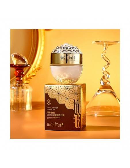 CREMA ANTIARRUGAS CON COLAGENO PEPTIDO ACTIVO 50ML - GUSHIYUTA