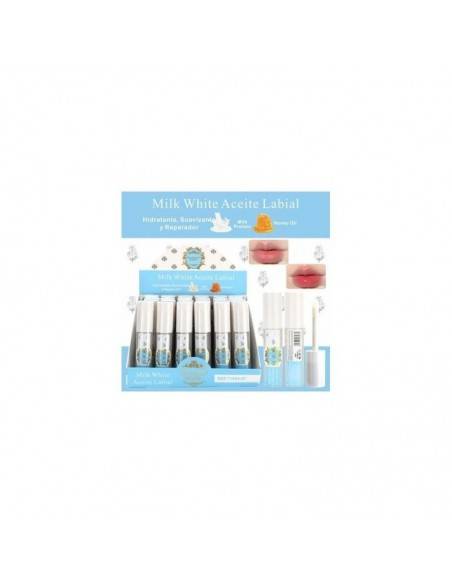 grossiste-parfum-beauté-PACK 24 HUILE À LÈVRES MILK WHITE -