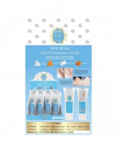 grossiste-parfum-beauté-EXFOLIANT FACE MILK WHITE 120ML - KISS