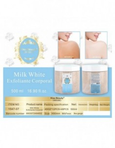 grossiste-maquillage-GOMMAGE CORPOREL MILK WHITE 500ML - KISS