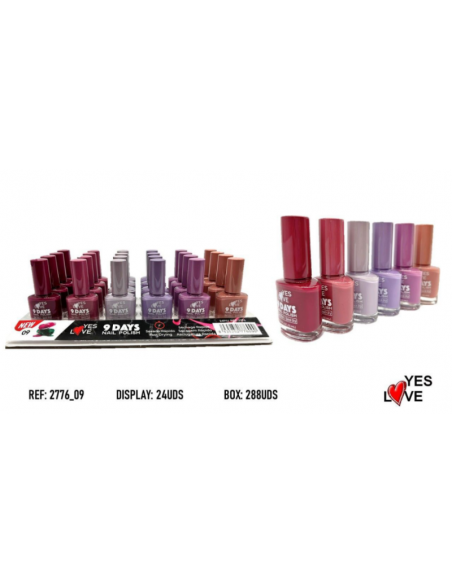 grossiste-maquillage-PACK DE 24 VERNIS À ONGLES EFFET GEL 9