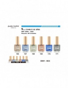 grossiste-maquillage-PACK DE 24 VERNIS A ONGLES EFFET GEL 9