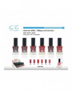 grossiste-maquillage-PACK DE 24 VERNIS A ONGLES EFFET GEL 10