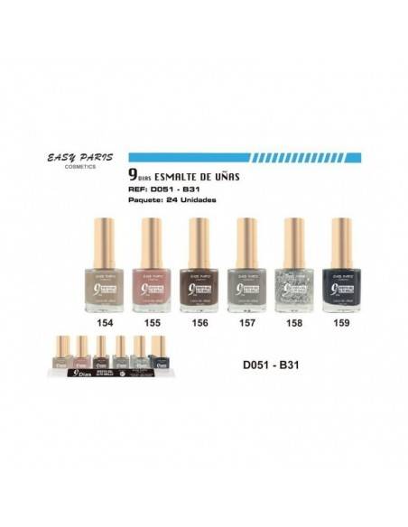grossiste-maquillage-PACK DE 24 VERNIS A ONGLES EFFET GEL 7