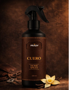 Parfum spray senteur "Cuir" d'ambiance - PRADY