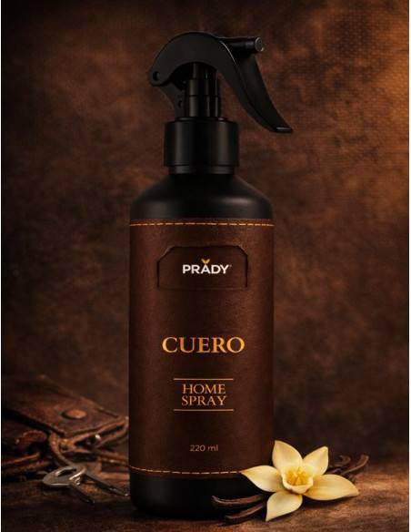 Parfum spray senteur "Cuir" d'ambiance - PRADY