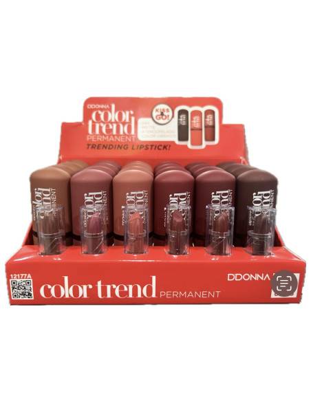 Grossiste PACK DE 24 ROUGE À LÈVRES "Kiss and Go"