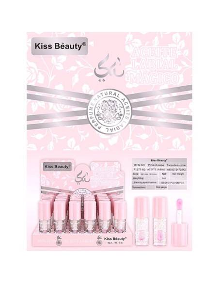 grossiste-PACK 24 LIP OIL MAGIC ESSENCE ARAB - KISS BEAUTY
