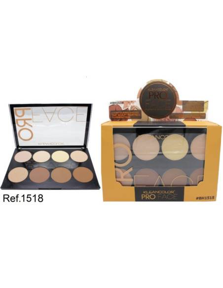 GROSISTE-MAQUILLAGE-PALETTE CONTOUR + HIGHLIGHT 52GR - LETICIA
