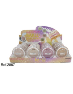 GROSISTE-MAQUILLAGE-PACK DE 24 ILUMINATEURS BAKED - LETICIA WELL
