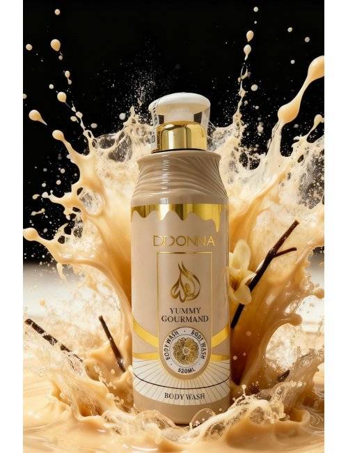 GROSISTE-MAQUILLAGE-GEL DOUCHE YUMMY GOURMAND 520ML - D'DONNA