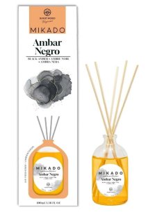MIKADO "AMBAR NOIR" PARFUM D'AMBIANCE DE NATURMAIS - 100 ML