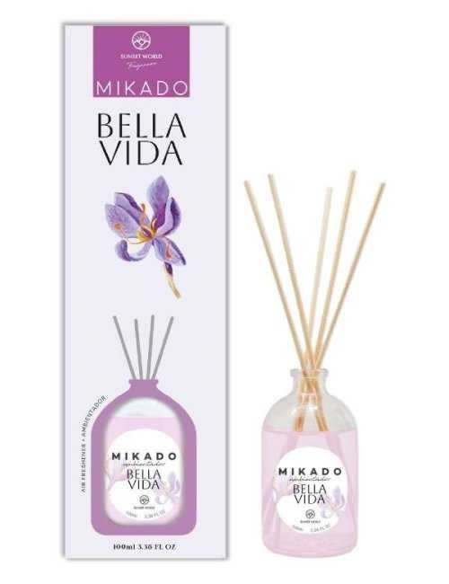MIKADO "BELLA VIDA" PARFUM D'AMBIANCE DE NATURMAIS - 100 ML