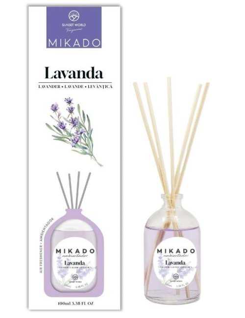 MIKADO "LAVANDE" PARFUM D'AMBIANCE DE NATURMAIS - 100 ML
