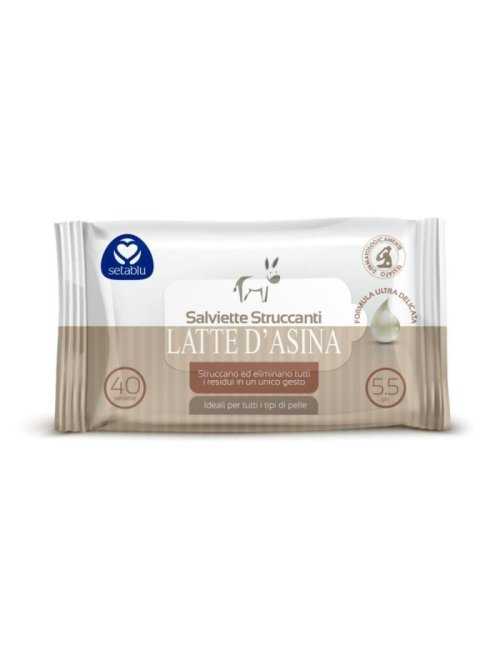 Lingettes nettoyantes au lait d'ânesse Setablu