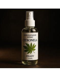 Parfum d'intérieur spray Citronnelle 220ML PRADY - Professionnels 2