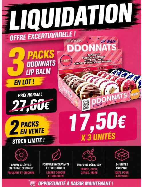 PACK DE 24 BAUME À LÈVRES DDONNATS - DDONNA