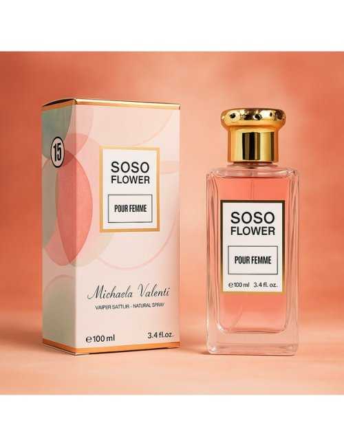 SOSO FLOWER eau de parfum femme 100ml