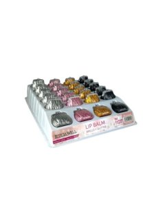Pack de 24 Baume À Lèvres " Motif Pochette" - Leticia Well
