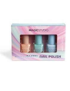 Pack de 3 Vernis À Ongles " Sweet Pastel" - Magic Studio