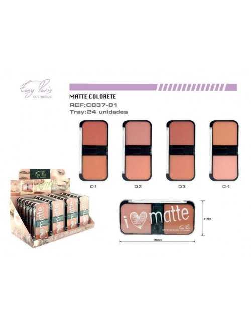 Pack de 24 Blush Duo Matte Hd - Easy Paris