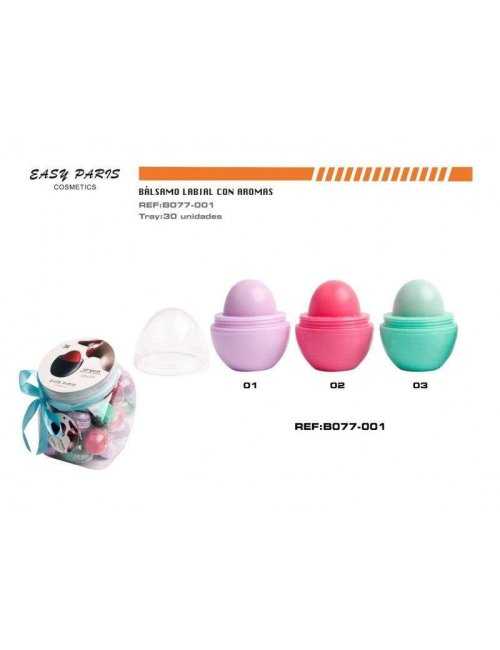 Pack de 30 Baumes À Lèvres Roll On Marque - Easy Paris