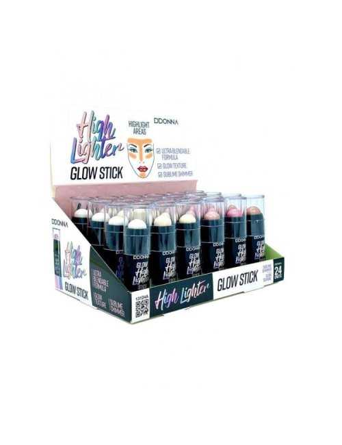 Pack de 24 Stick Illuminateur 6 Couleurs "Glow Effect" - D'Donna