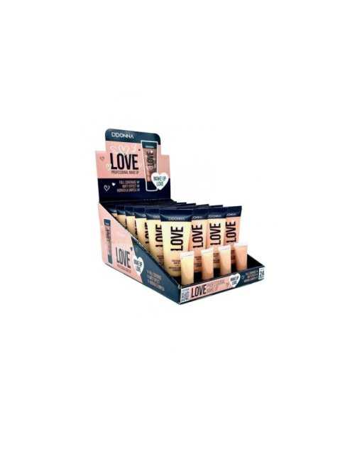 Pack de 24 Maquillage Make Up Love Professionnel - D'Donna