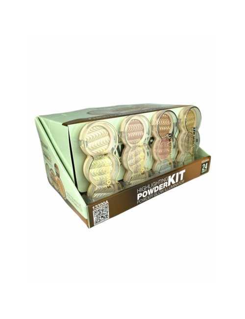 Pack de 24 Poudre Compacte "Powder Kit" Highlighting - D'Donna