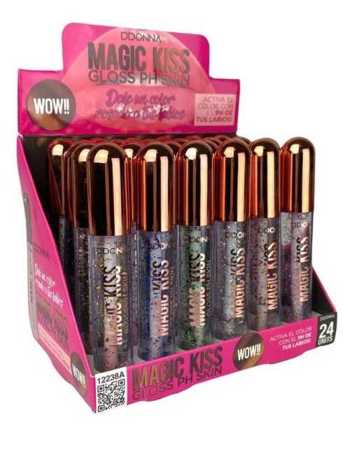 Pack de 24 Lipglos "Magic Kiss" Ph Skin - D'Donna