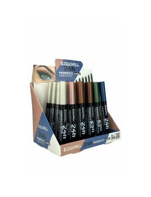 Pack de 24 Ombres À Paupières " Perfect Color " - Leticia Well