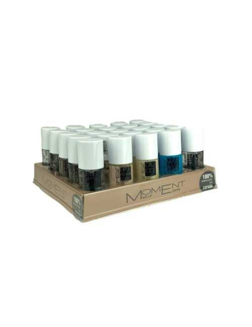 Pack de 25 Vernis A Ongles 5 Gammes Traitement Beauté - Moment