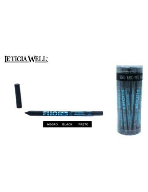 Pack de 20 Crayon Yeux Longue Tenue 24h Noir - Leticia Well