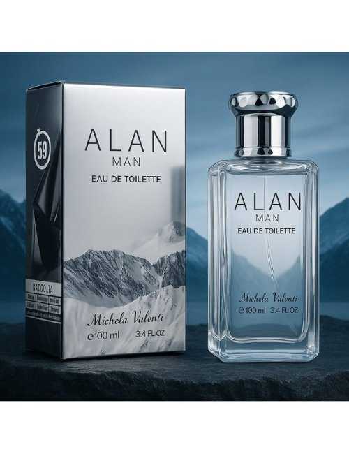Eau de parfum homme 100ml Alan - MICHELA VALENTI