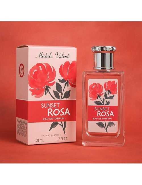 Eau de Parfum Femme MICHELA VALENTI 100 ml Sunset Rosa