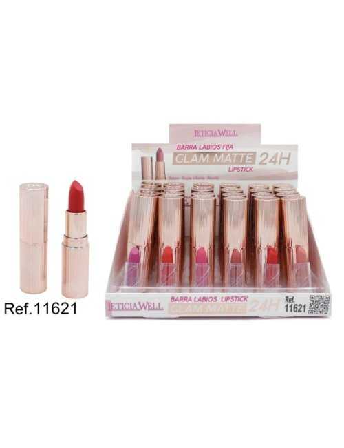 Grossiste rouge à lèvres Leticia Well – Pack 24 – GLAM MATTE 24H