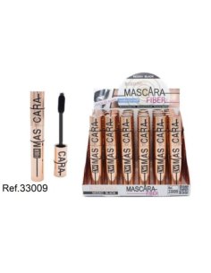 Grossiste mascara Leticia Well – Pack 24 – BLACK FIBER WATERPROOF