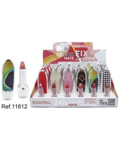 Grossiste rouge à lèvres Leticia Well – Pack 24 – MATTE FIX 24H