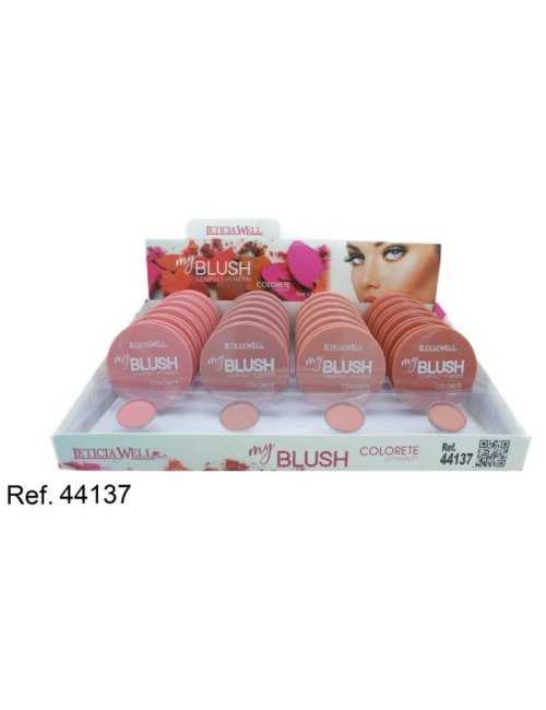 Grossiste cosmétique Leticia Well – Pack 24 – Blush compact my