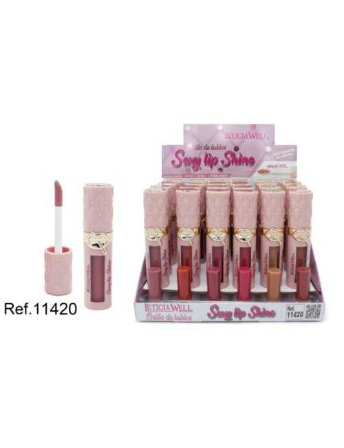 Grossiste gloss à lèvres Leticia Well – Pack 24 – SEXY LIP SHINE