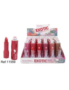 Grossiste rouge à lèvres Leticia Well – Pack 24 – MATTE EXOTIC