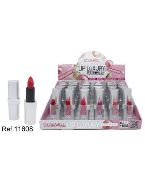 Grossiste rouge à lèvres Leticia Well – Pack 24 – LIP LUXURY