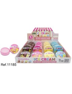 Grossiste baume à lèvres Leticia Well – Pack 24 – ICE CREAM